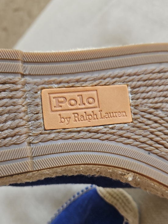 POLO Ralph Lauren Cevio Slip-on Canvas Espadrilles Blue Men\'s 8.5 main image 5